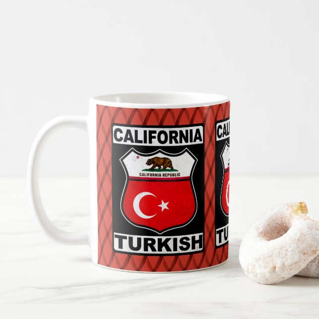 California Türkische Tasse (Mit Donut)
