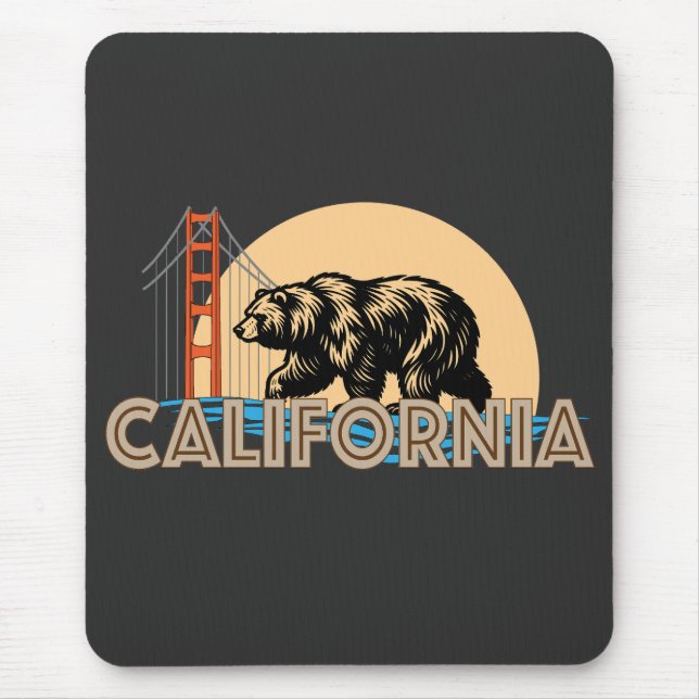 California USA Mousepad (Vorne)