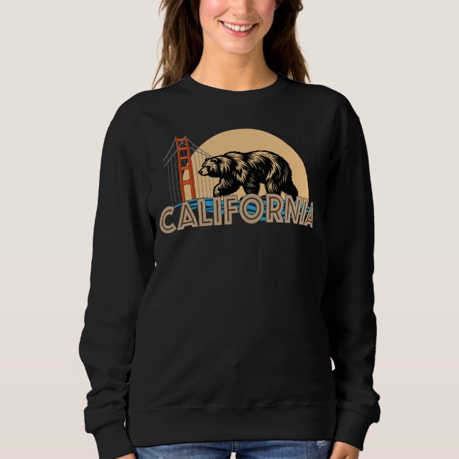California USA Sweatshirt (Vorderseite)