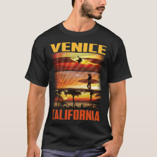 California Venice Beach Strandschirm Schlüssel Wes T-Shirt