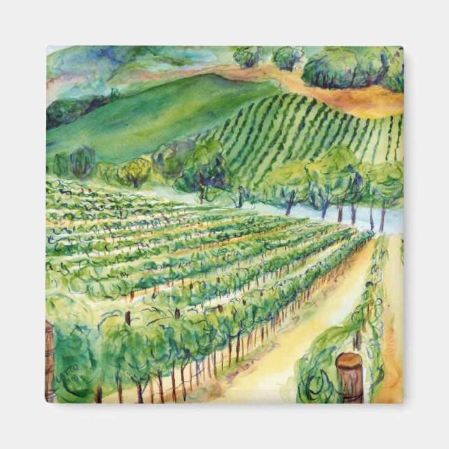 California Vineyard Magnet (Vorne)