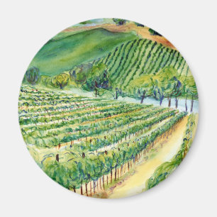 California Vineyard Magnet