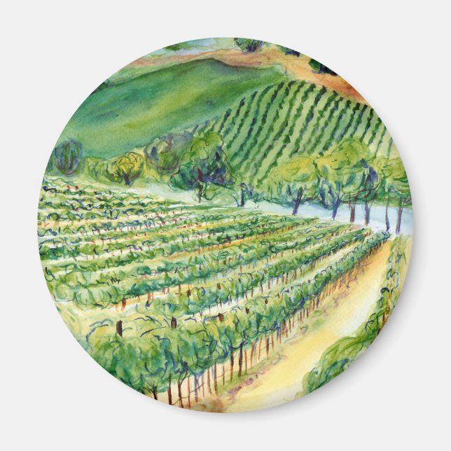 California Vineyard Magnet (Vorne)