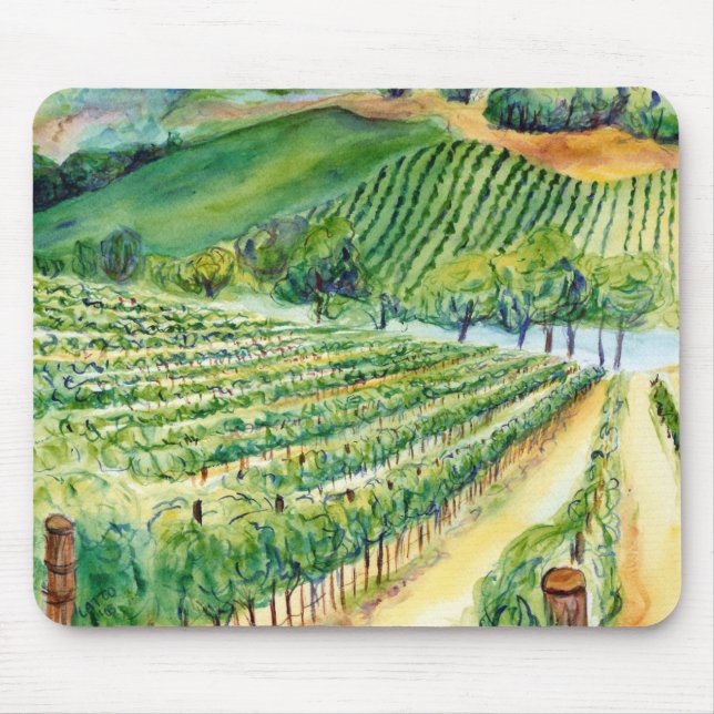 California Vineyard Mousepad (Vorne)