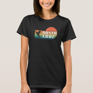 California Vintag Sunset Surfer Santa Cruz T-Shirt