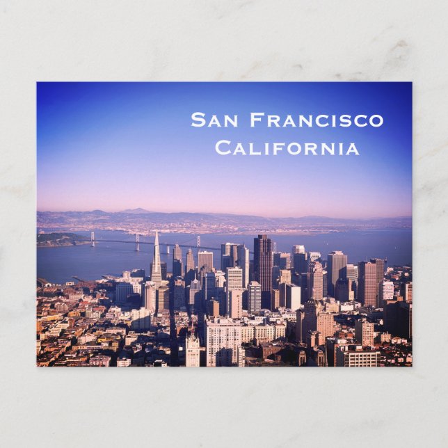 California Vintag Tourism Travel Postkarte (Vorderseite)