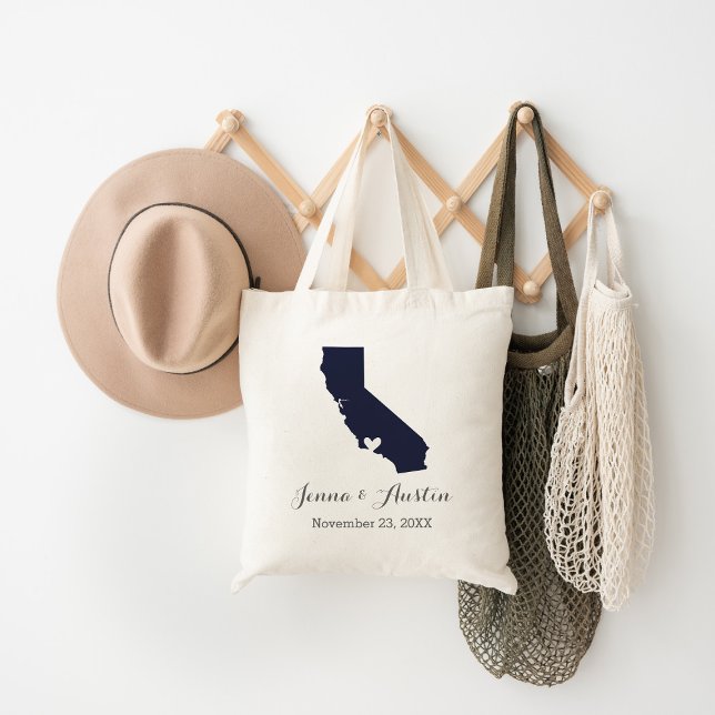 California Wedding Welcome Tragetasche (Von Creator hochgeladen)