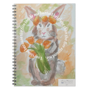 California Wildfire Relief Fundraiser Notebook Notizblock