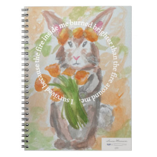 California Wildfire Relief Fundraiser Notebook Notizblock