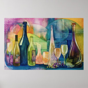 California Wine Poster