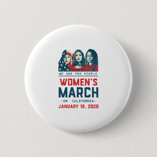 California women März 2020 Button