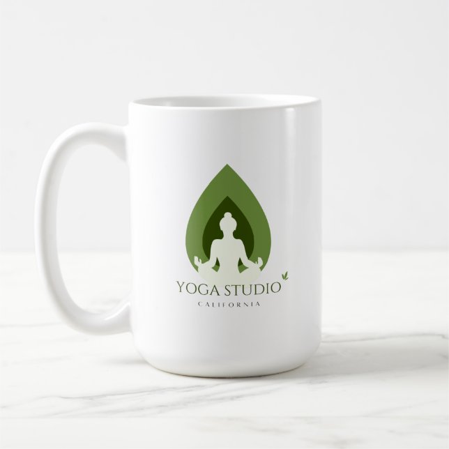 California Yoga Studio Kaffeetasse (Links)