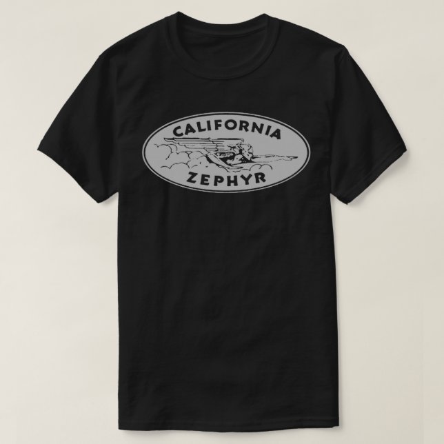 California Zephyr 1 T-Shirt (Design vorne)