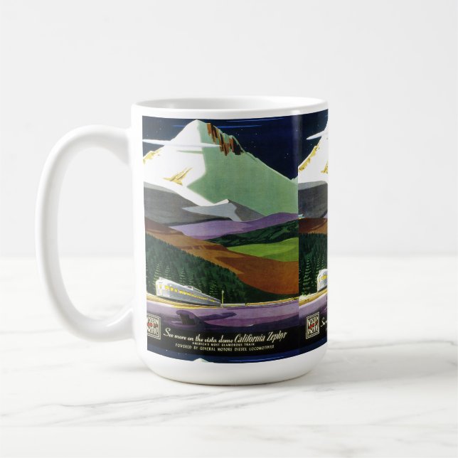 California Zephyr Kaffeetasse (Links)