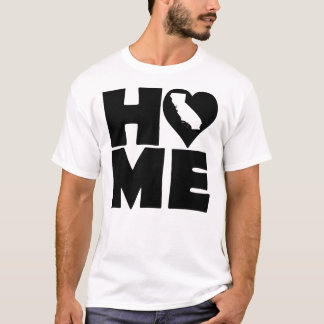 California Zuhause Heart Staat T-Shirts T - Shirts