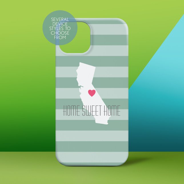 California Zuhause Staat Liebe mit benutzerdefinie Case-Mate iPhone Hülle (Personalized Phone Case)