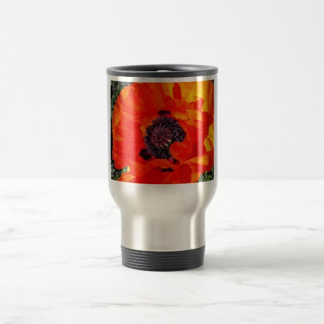 Californian Poppy Reisebecher (Mittel)