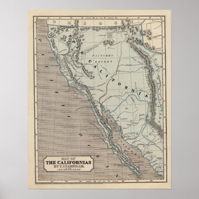 Californias Poster (Vorne)