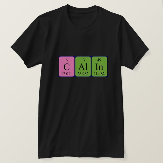 Calin Periodenname Shirt (Design vorne)