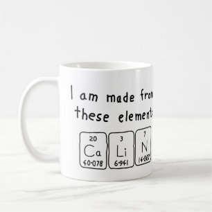 Calin Periodenname Tasse