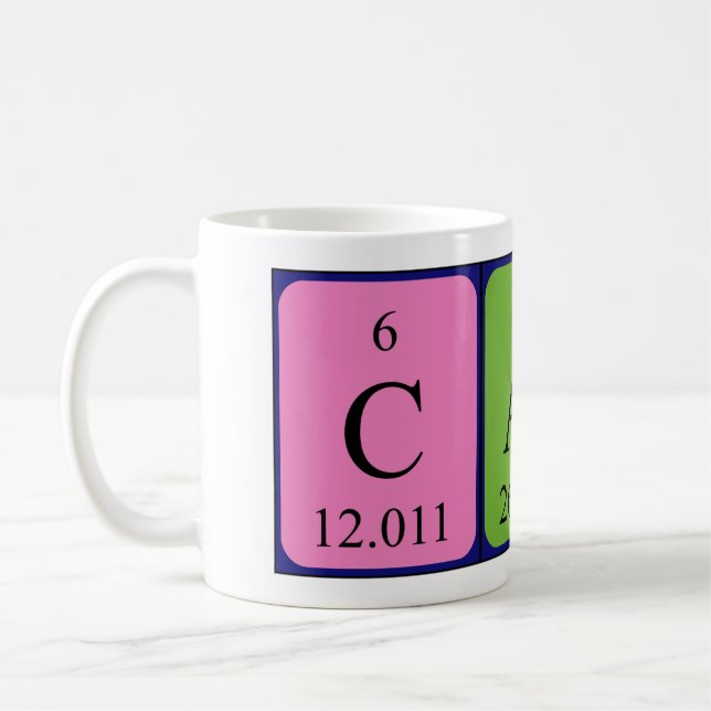 Calin Periodenname Tasse (Links)