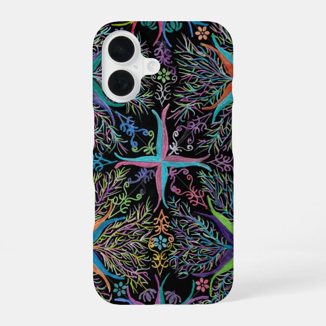 Calipso-Telefongehäuse iPhone 16 Hülle (Rückseite)