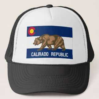 Calirado Republik-Flagge Truckerkappe