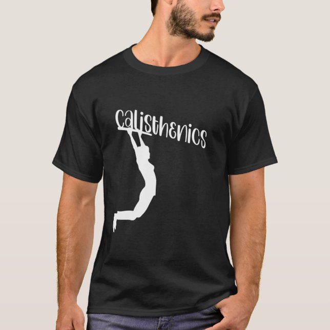 Calisthenic Workout - Bar Support T-Shirt (Vorderseite)