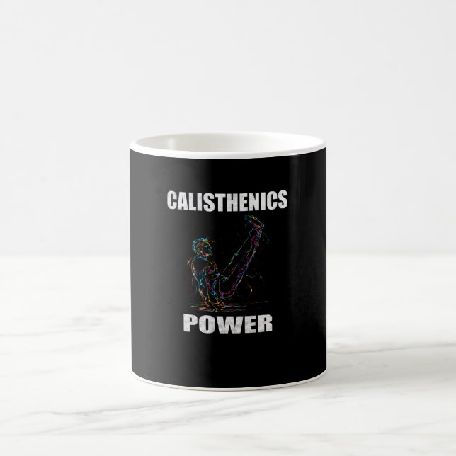 Calisthenics-Geschenk Kaffeetasse (Mittel)