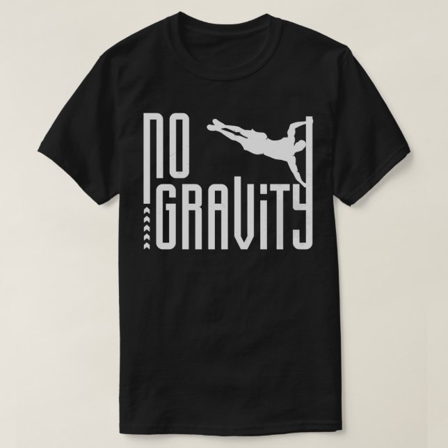 Calisthenics No Gravity Human Flag Street Workout T-Shirt (Design vorne)