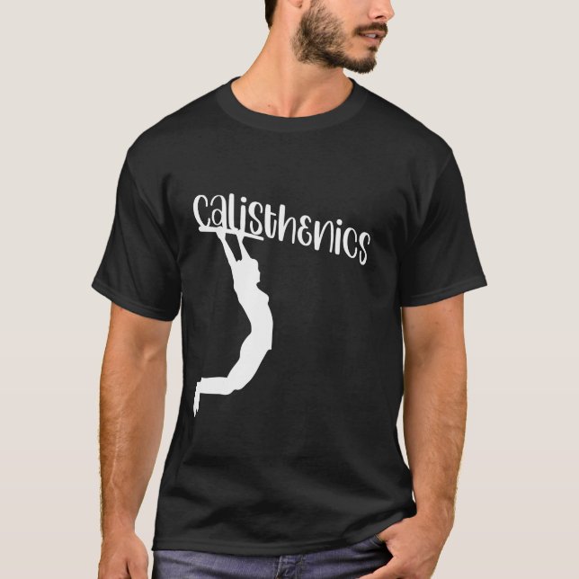 Calisthenics Workout Pull-up-Bar T-Shirt (Vorderseite)