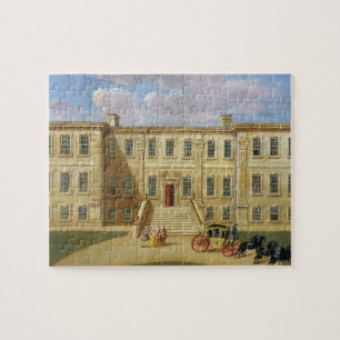 Calke Hall, Derbyshire, Seat von Sir Henry Harp Puzzle