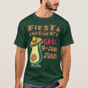 Call 9 Juan Juan Niedlich Avocado Seed Hintern T-Shirt