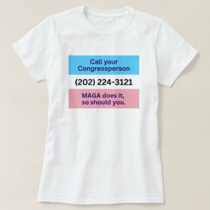 Call Congress MAGA übernimmt die Alleinflagge der T-Shirt