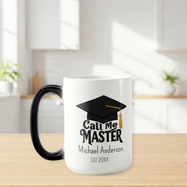 Call me Master - Customizable magic Mug  Verwandlungstasse (Von Creator hochgeladen)