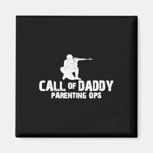 Call Of Daddy Parenting Ops lustiger Gamer-Vater  Magnet
