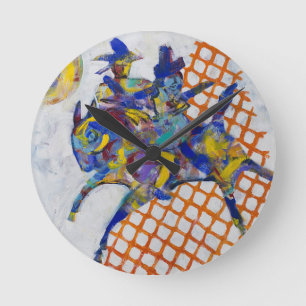 Call of the Heyoka Runde Wanduhr