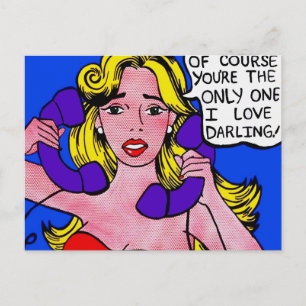 Call Wart, Comic Art Produkte Postkarte