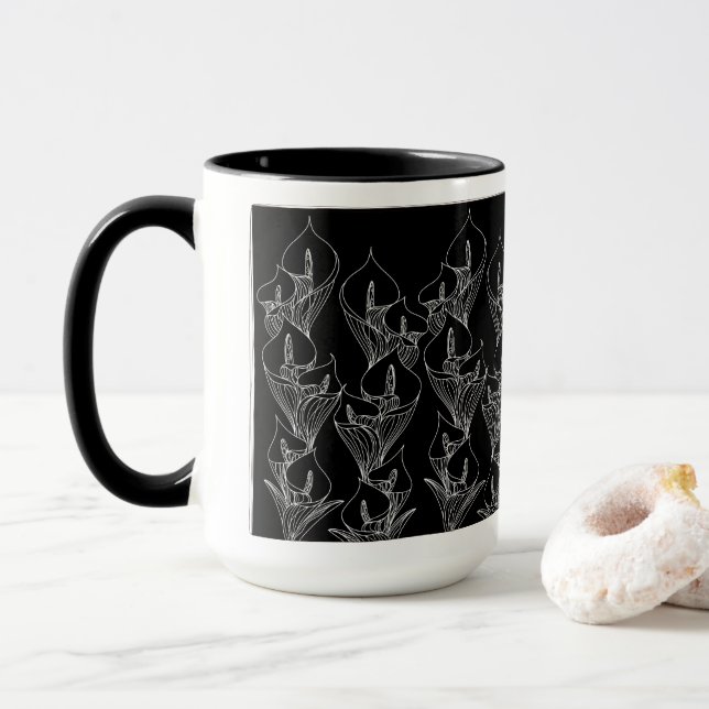 Calla 〜 プ Linie 〜 グ プ グ Tasse (Mit Donut)