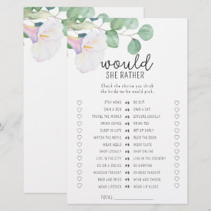 Calla Blume - Würde sie lieber Brautparty spielen
