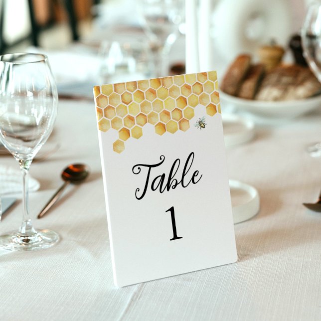 CALLA Honey Bee Tischnummer 3.5 x 5 (Von Creator hochgeladen)