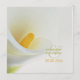 Calla-Lilie/Hochzeitseinladungen Einladung