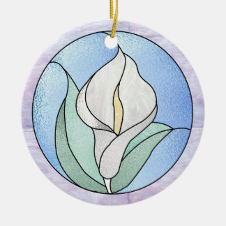 Calla-Lilie Keramikornament