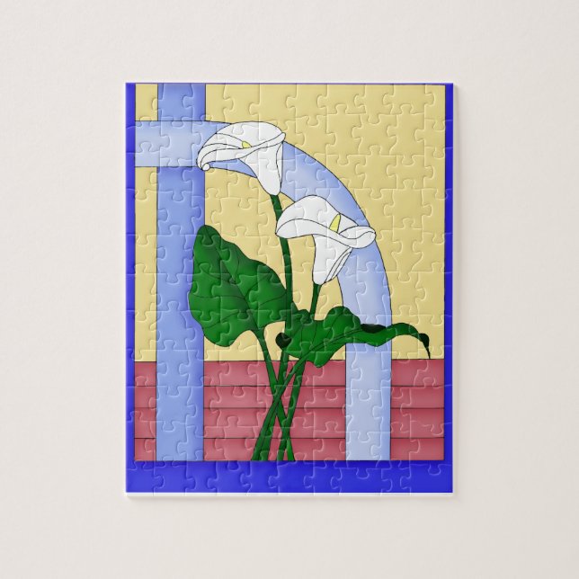 Calla-Lilie Puzzle (Vertikal)