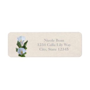 Calla-Lilien-Blumen Florale Elegante Brautparty
