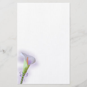 Calla-Lilien-Briefpapier Briefpapier