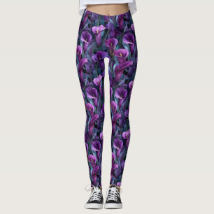 Calla-Lilien Florale Geschenke für Kollegen Worko Leggings