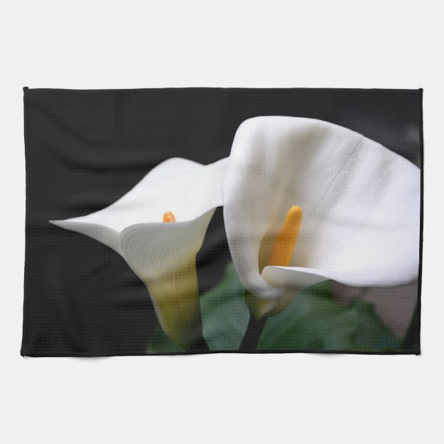 Calla-Lilien-Geschirrtuch Geschirrtuch (Horizontal)