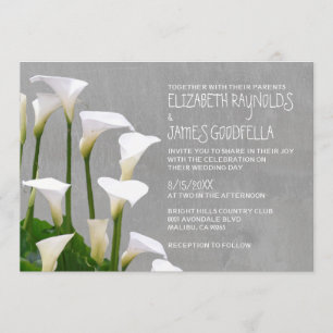 Calla Lilien Hochzeit Einladungen