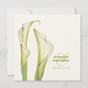 Calla-Lilien/Hochzeitseinladungen Einladung